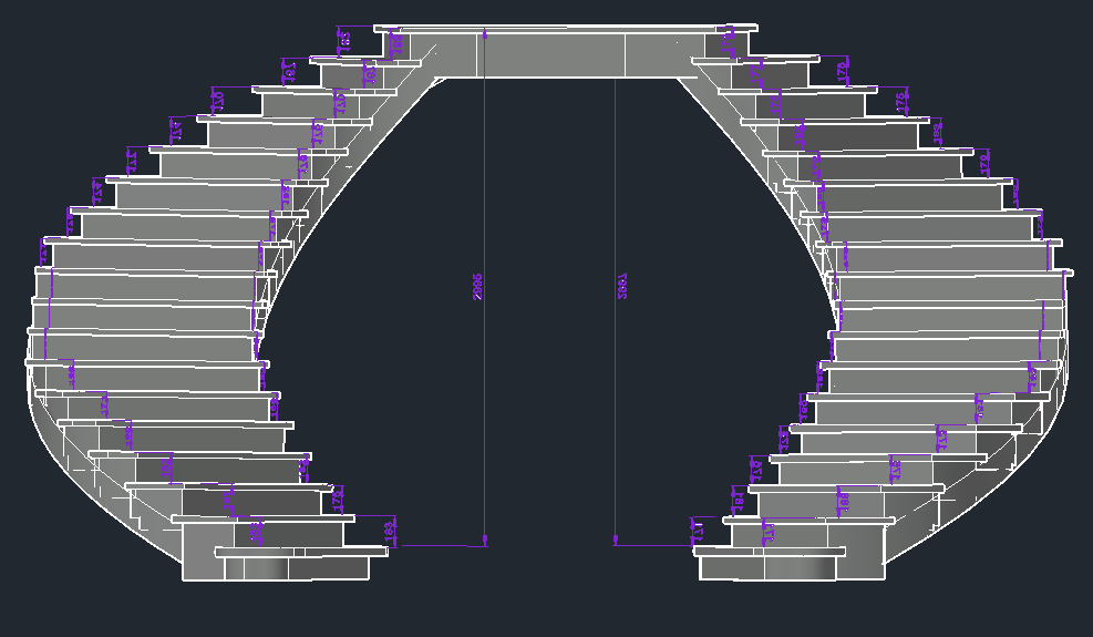 Stairs 3d Scanning & Modelling For Balustrade Design